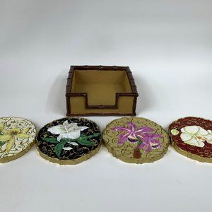 Botanical Beauty Collection Polystone Coasters
